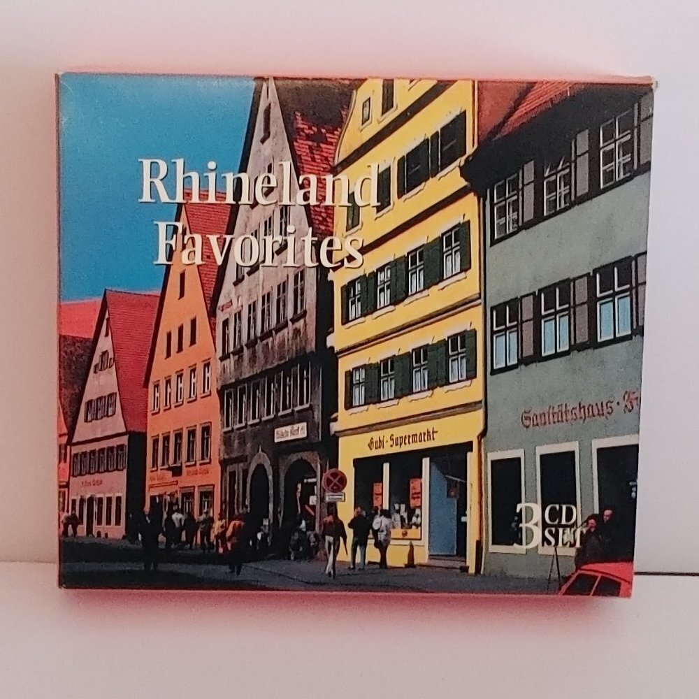 BEAUTIFUL Rhineland Favorites 3 CD SET 2001 Germany/World Music
